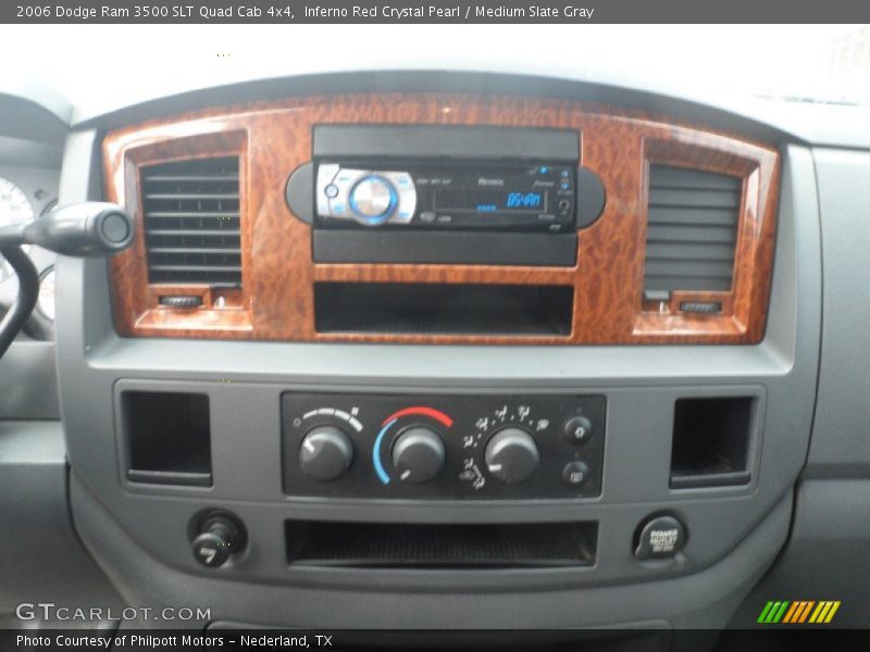 Inferno Red Crystal Pearl / Medium Slate Gray 2006 Dodge Ram 3500 SLT Quad Cab 4x4
