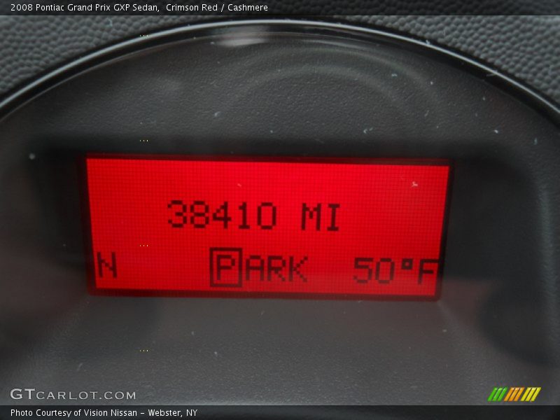 Crimson Red / Cashmere 2008 Pontiac Grand Prix GXP Sedan