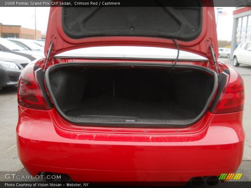 Crimson Red / Cashmere 2008 Pontiac Grand Prix GXP Sedan