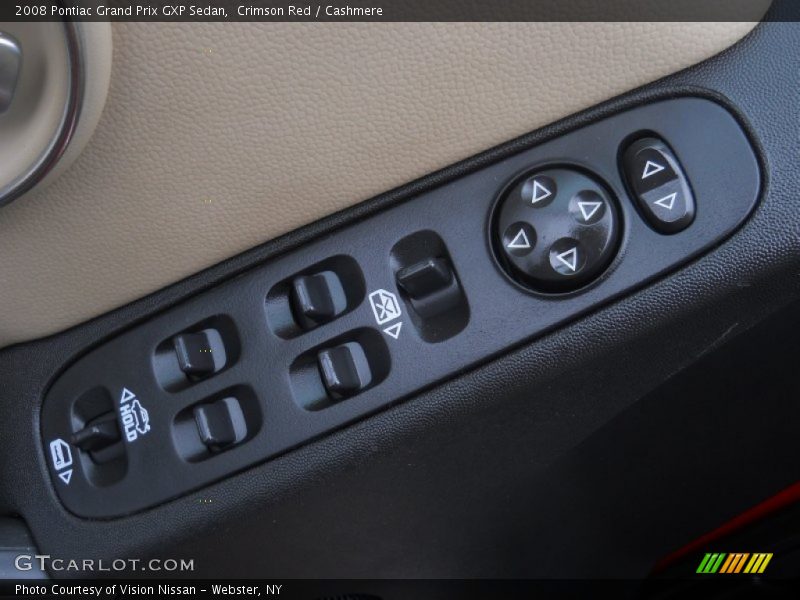 Crimson Red / Cashmere 2008 Pontiac Grand Prix GXP Sedan