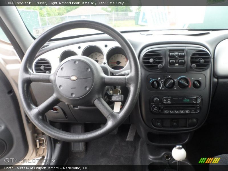 Light Almond Pearl Metallic / Dark Slate Gray 2004 Chrysler PT Cruiser