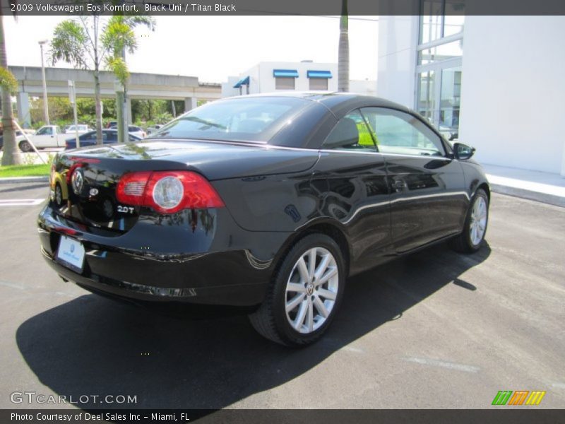 Black Uni / Titan Black 2009 Volkswagen Eos Komfort