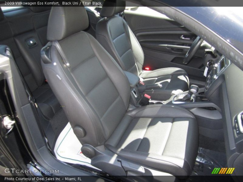 Black Uni / Titan Black 2009 Volkswagen Eos Komfort