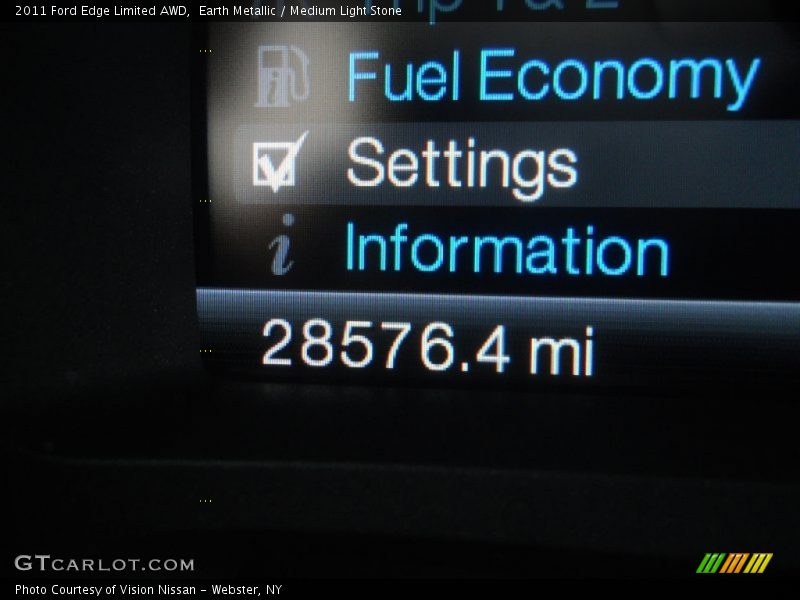 Earth Metallic / Medium Light Stone 2011 Ford Edge Limited AWD