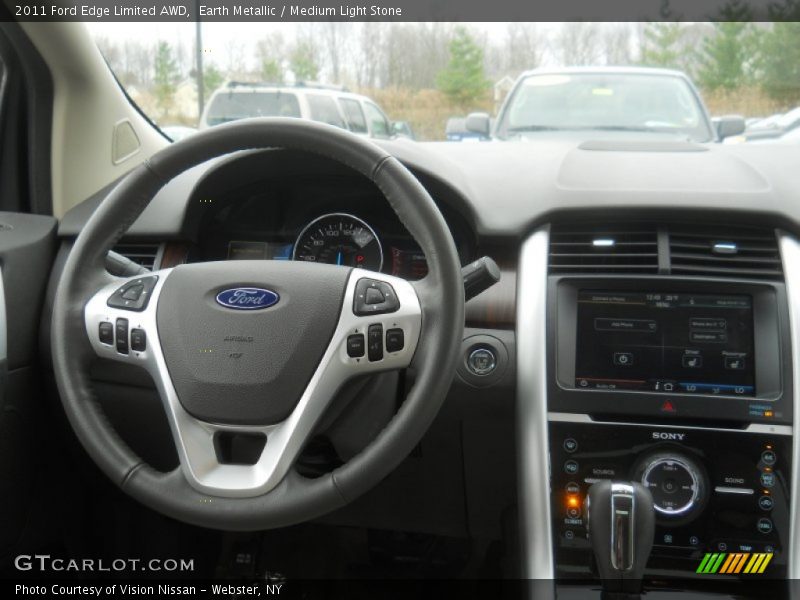 Earth Metallic / Medium Light Stone 2011 Ford Edge Limited AWD