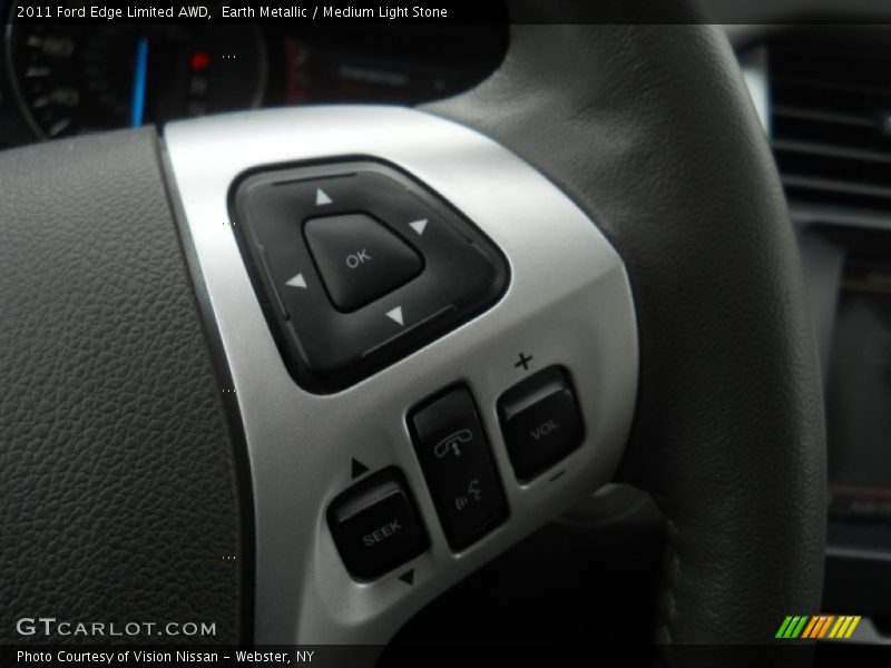 Earth Metallic / Medium Light Stone 2011 Ford Edge Limited AWD