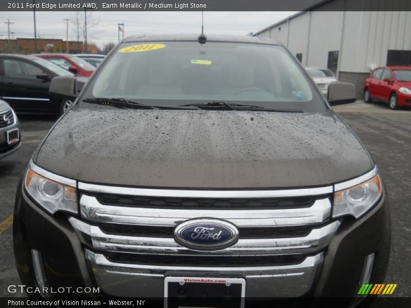 Earth Metallic / Medium Light Stone 2011 Ford Edge Limited AWD