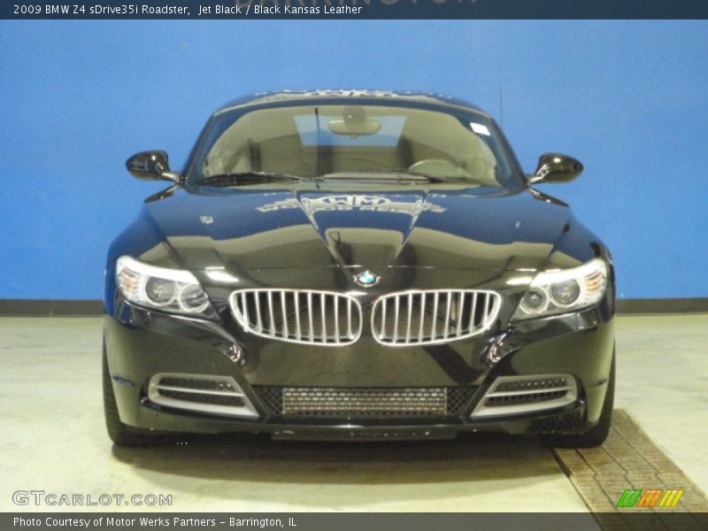 Jet Black / Black Kansas Leather 2009 BMW Z4 sDrive35i Roadster