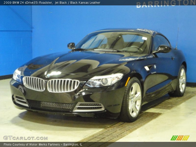 Jet Black / Black Kansas Leather 2009 BMW Z4 sDrive35i Roadster