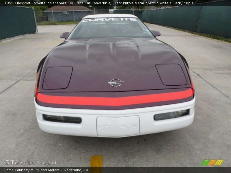  1995 Corvette Indianapolis 500 Pace Car Convertible Dark Purple Metallic/Arctic White