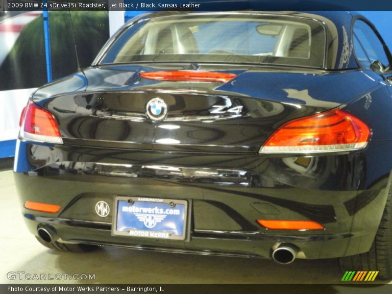 Jet Black / Black Kansas Leather 2009 BMW Z4 sDrive35i Roadster