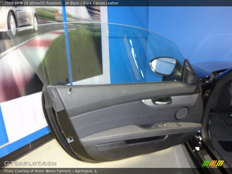 Jet Black / Black Kansas Leather 2009 BMW Z4 sDrive35i Roadster