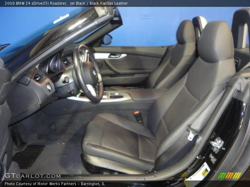 Jet Black / Black Kansas Leather 2009 BMW Z4 sDrive35i Roadster