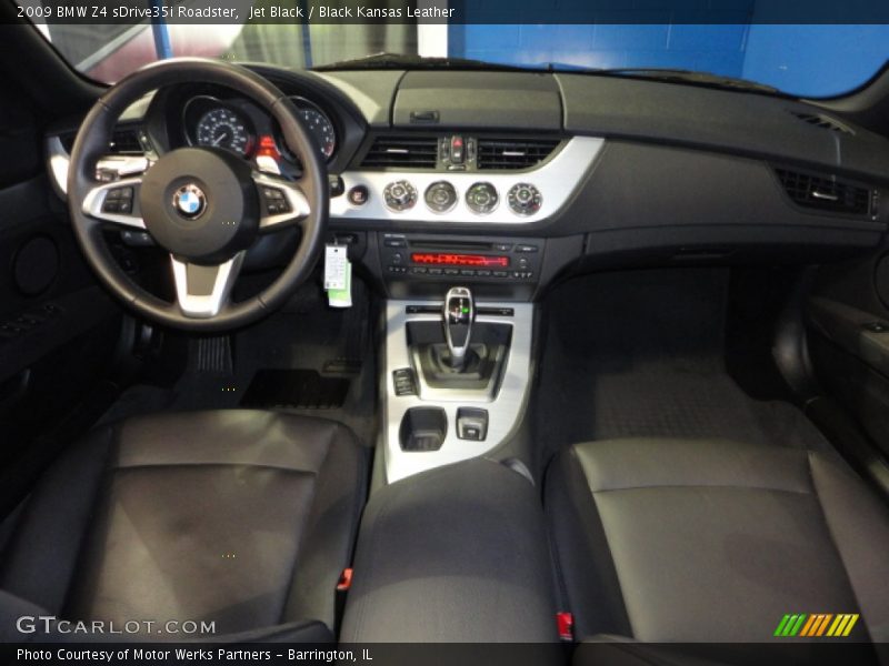 Jet Black / Black Kansas Leather 2009 BMW Z4 sDrive35i Roadster