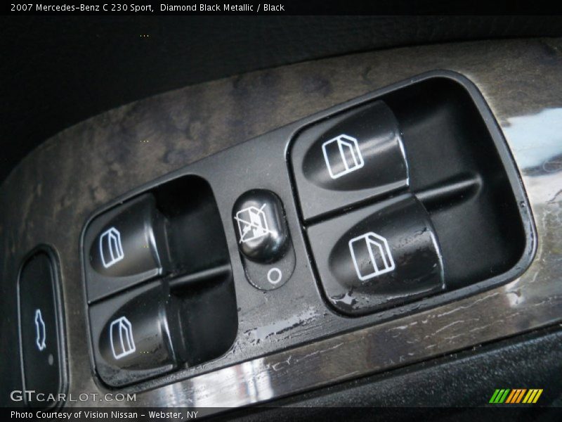 Diamond Black Metallic / Black 2007 Mercedes-Benz C 230 Sport