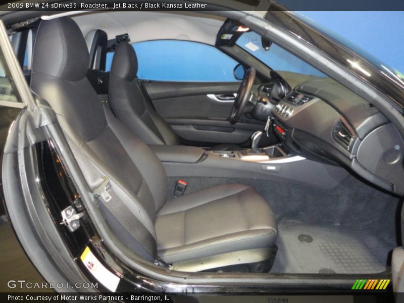 Jet Black / Black Kansas Leather 2009 BMW Z4 sDrive35i Roadster