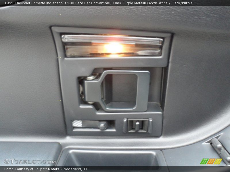 Controls of 1995 Corvette Indianapolis 500 Pace Car Convertible