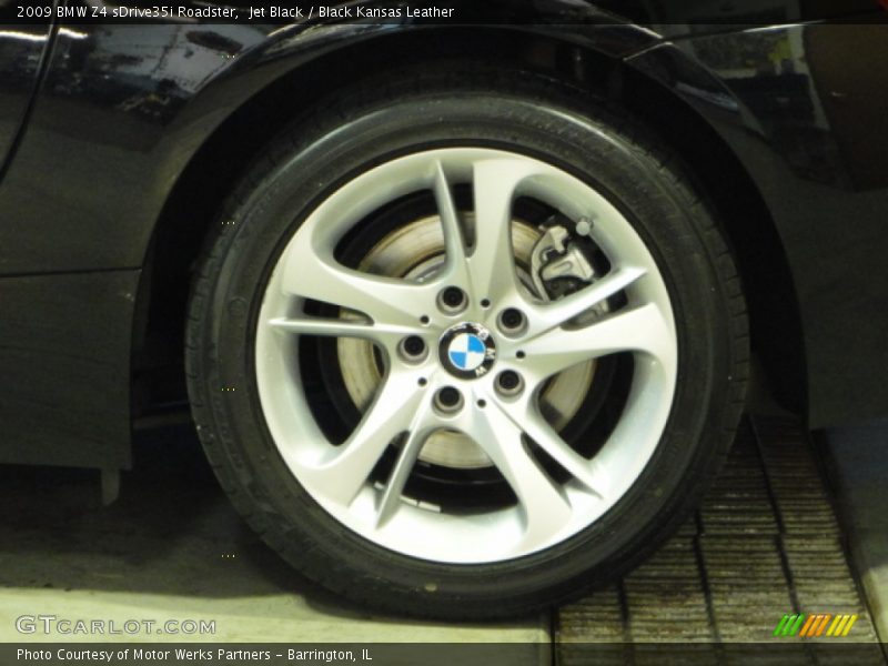 Jet Black / Black Kansas Leather 2009 BMW Z4 sDrive35i Roadster