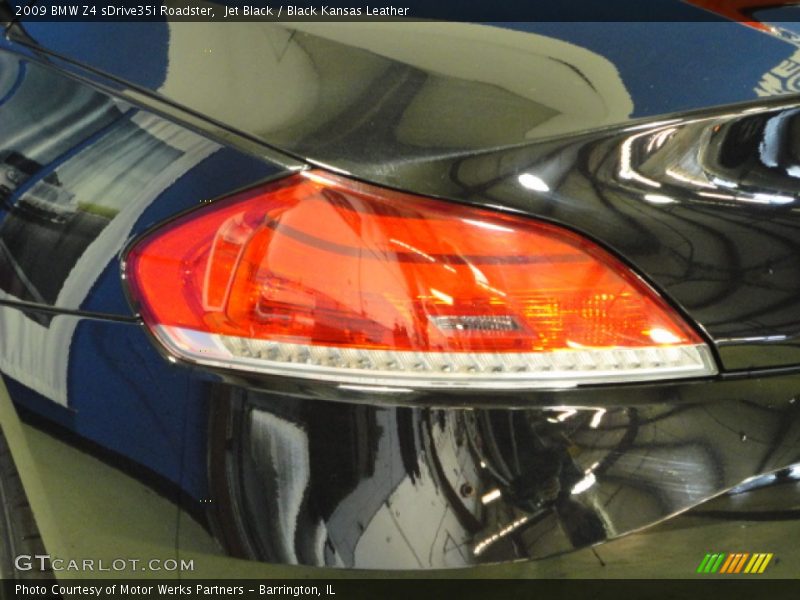 Jet Black / Black Kansas Leather 2009 BMW Z4 sDrive35i Roadster