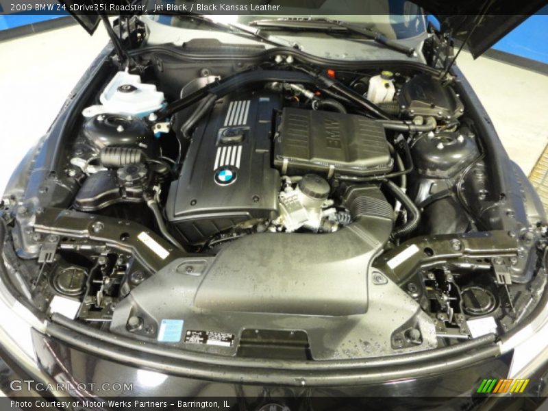 Jet Black / Black Kansas Leather 2009 BMW Z4 sDrive35i Roadster