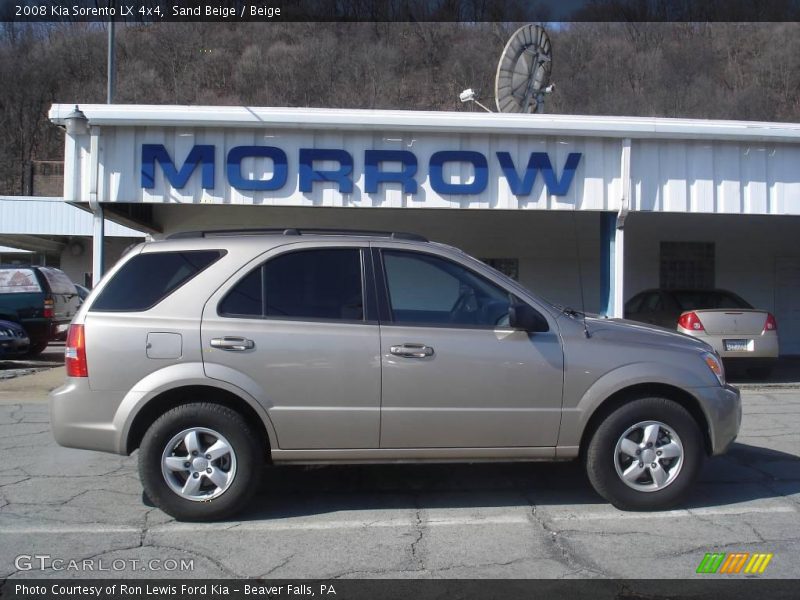 Sand Beige / Beige 2008 Kia Sorento LX 4x4