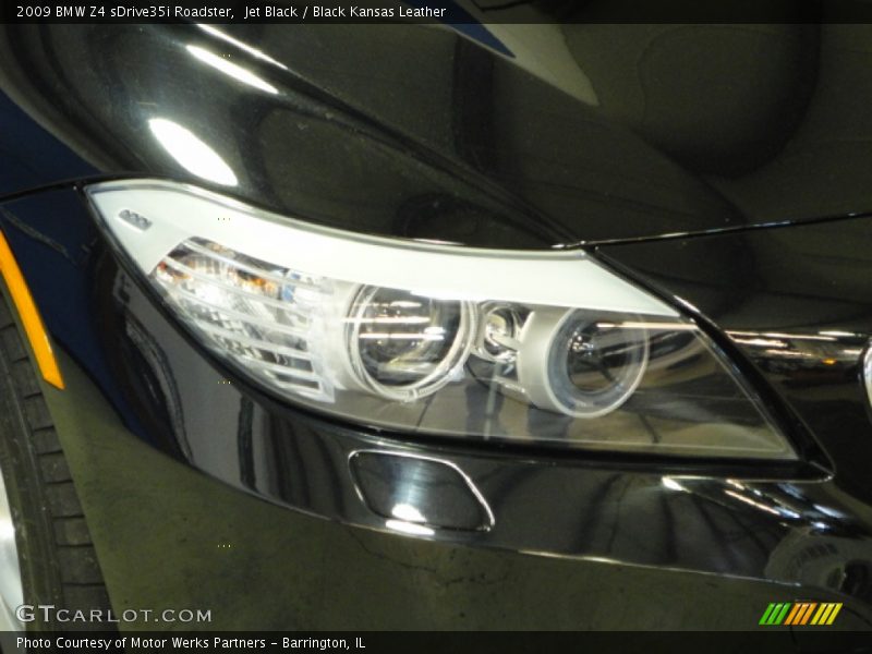 Jet Black / Black Kansas Leather 2009 BMW Z4 sDrive35i Roadster