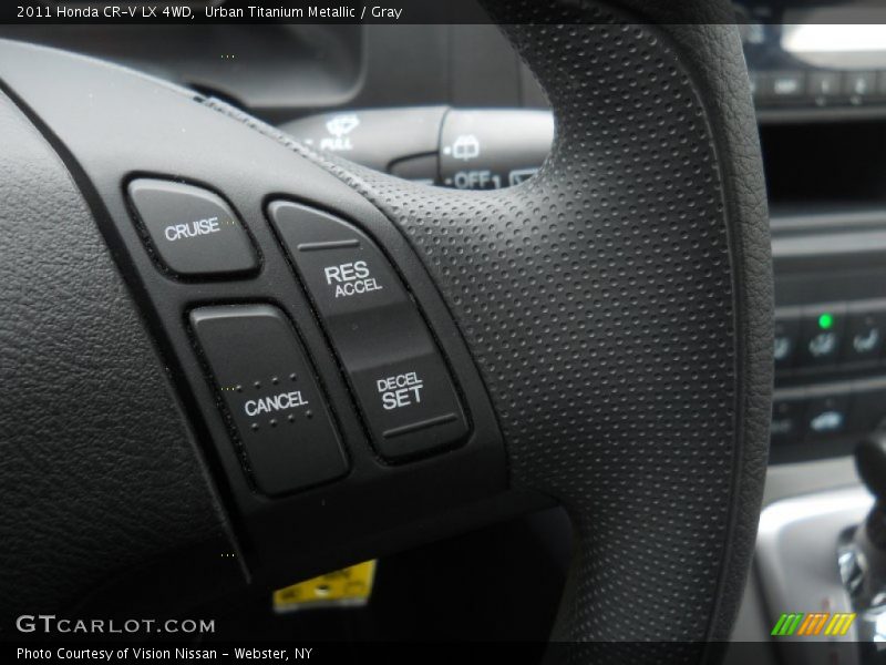 Urban Titanium Metallic / Gray 2011 Honda CR-V LX 4WD