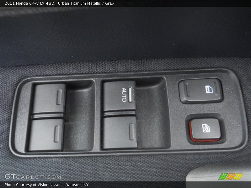 Urban Titanium Metallic / Gray 2011 Honda CR-V LX 4WD