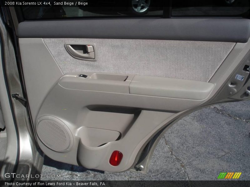Sand Beige / Beige 2008 Kia Sorento LX 4x4