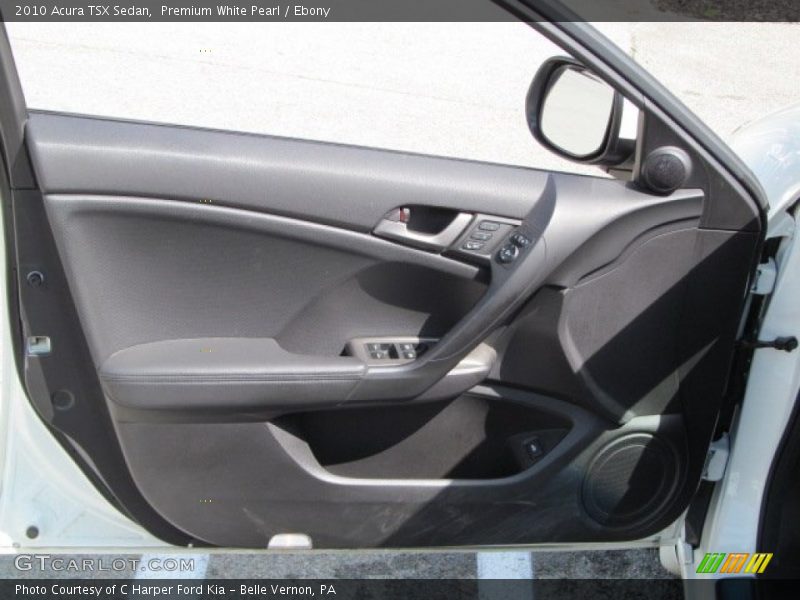 Premium White Pearl / Ebony 2010 Acura TSX Sedan