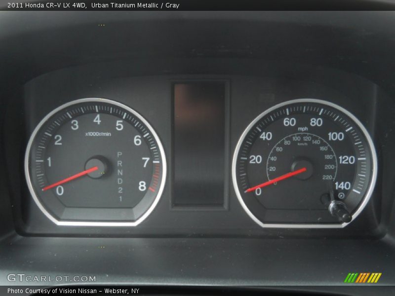Urban Titanium Metallic / Gray 2011 Honda CR-V LX 4WD