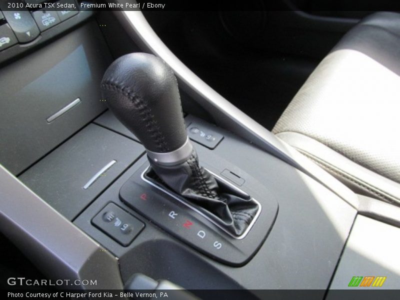 Premium White Pearl / Ebony 2010 Acura TSX Sedan