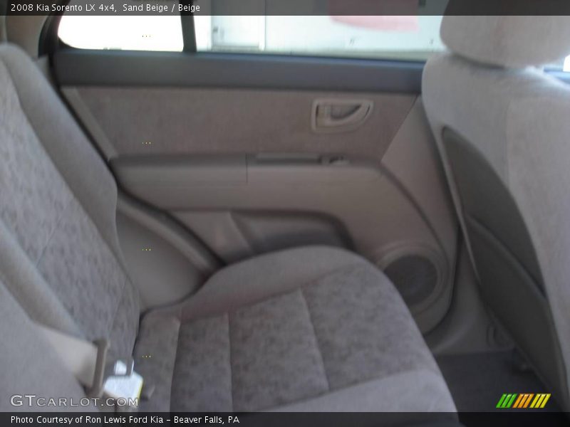 Sand Beige / Beige 2008 Kia Sorento LX 4x4