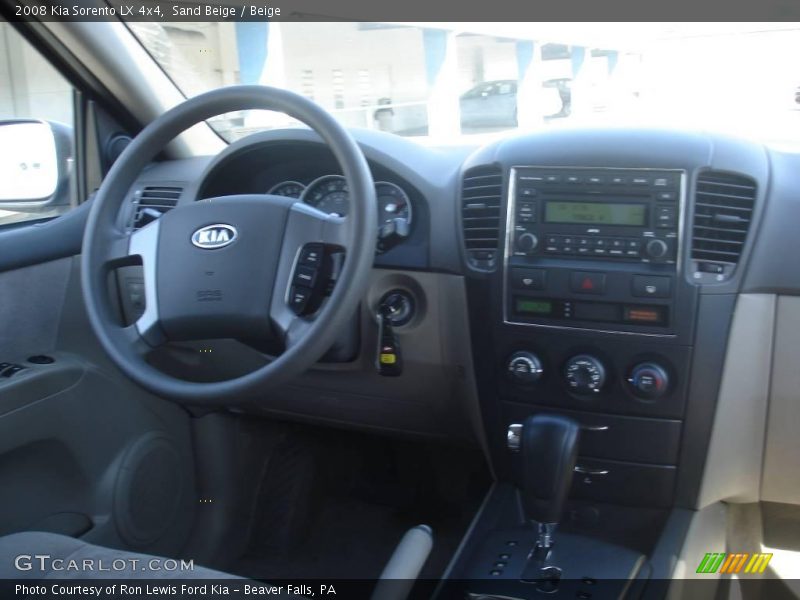 Sand Beige / Beige 2008 Kia Sorento LX 4x4