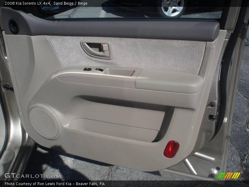 Sand Beige / Beige 2008 Kia Sorento LX 4x4