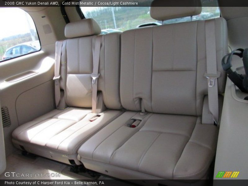 Gold Mist Metallic / Cocoa/Light Cashmere 2008 GMC Yukon Denali AWD