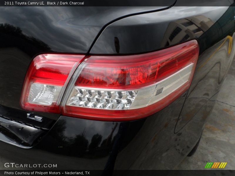 Black / Dark Charcoal 2011 Toyota Camry LE