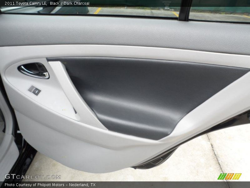 Black / Dark Charcoal 2011 Toyota Camry LE