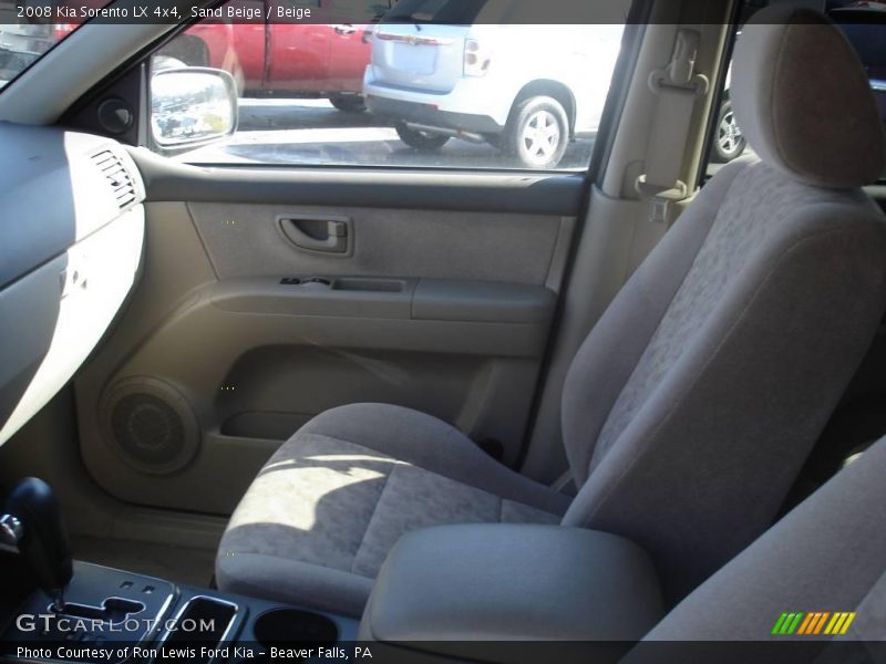 Sand Beige / Beige 2008 Kia Sorento LX 4x4