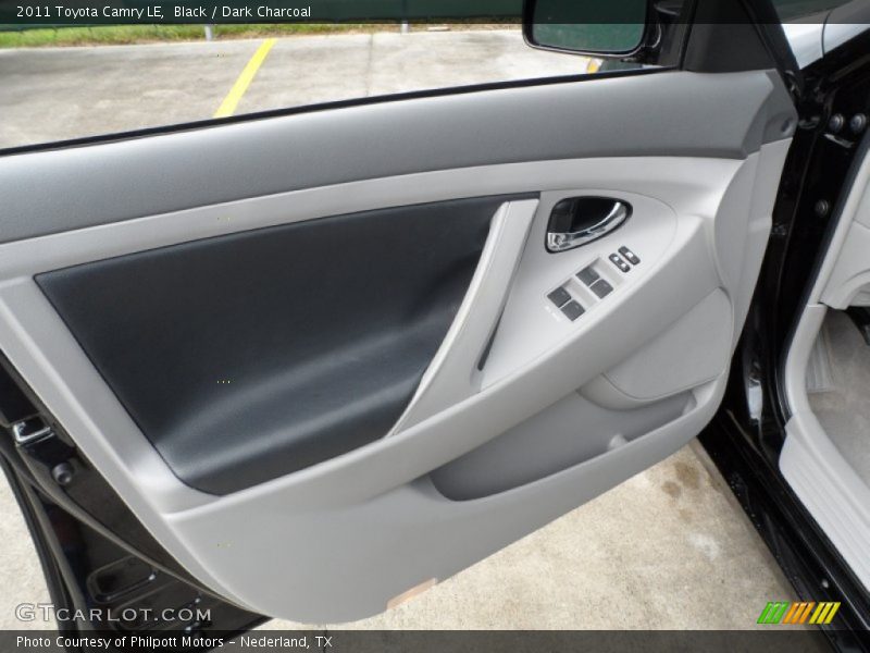Black / Dark Charcoal 2011 Toyota Camry LE