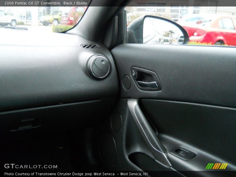 Black / Ebony 2006 Pontiac G6 GT Convertible