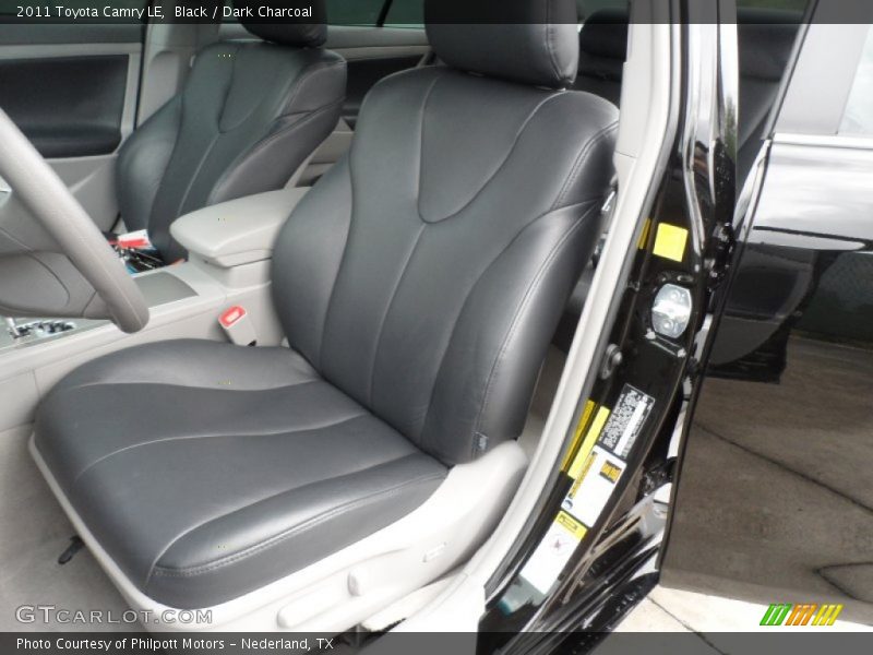 Black / Dark Charcoal 2011 Toyota Camry LE