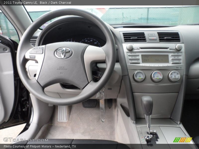 Black / Dark Charcoal 2011 Toyota Camry LE