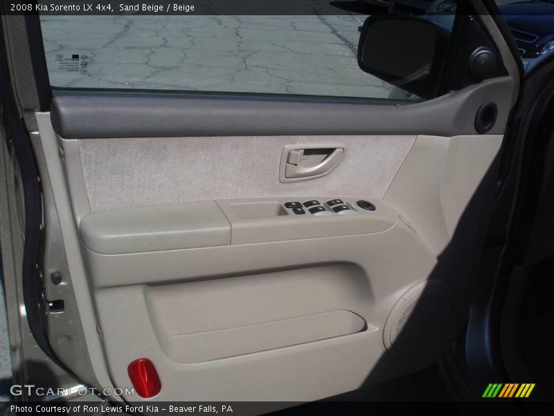 Sand Beige / Beige 2008 Kia Sorento LX 4x4