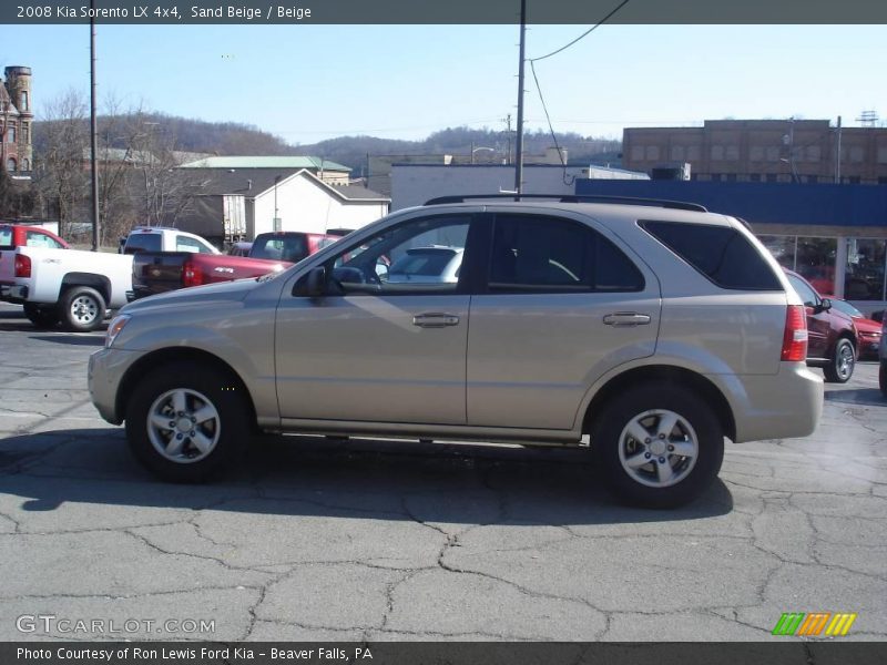 Sand Beige / Beige 2008 Kia Sorento LX 4x4