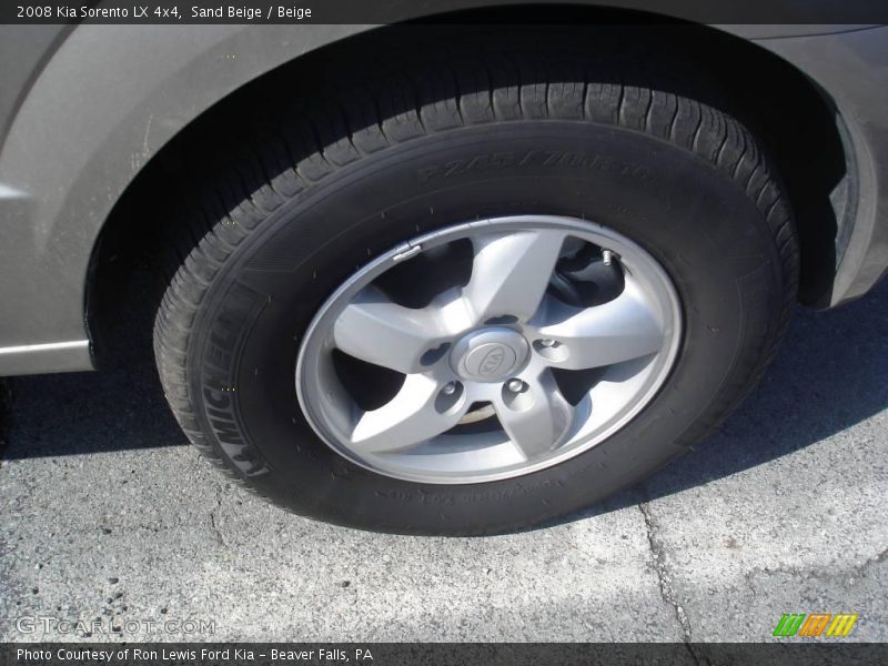 Sand Beige / Beige 2008 Kia Sorento LX 4x4