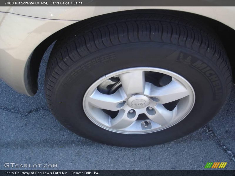 Sand Beige / Beige 2008 Kia Sorento LX 4x4