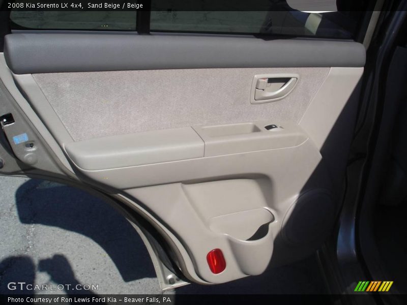 Sand Beige / Beige 2008 Kia Sorento LX 4x4