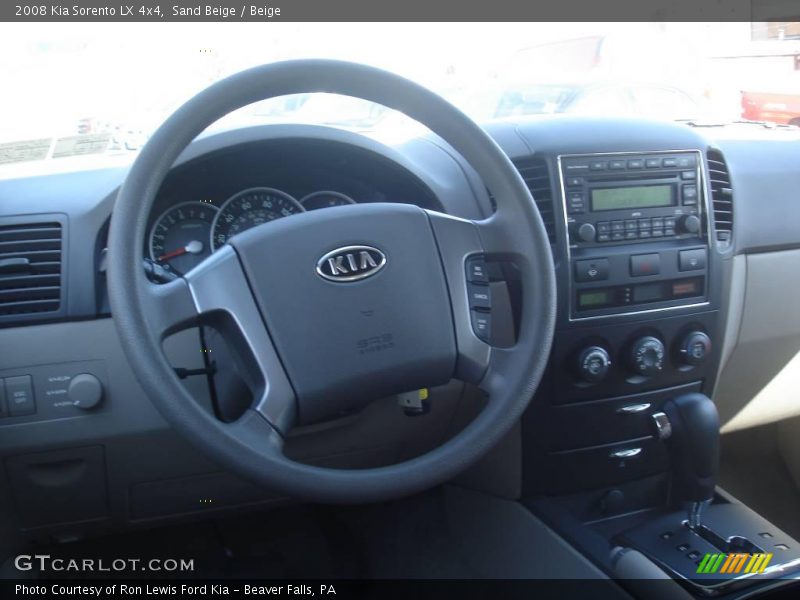 Sand Beige / Beige 2008 Kia Sorento LX 4x4