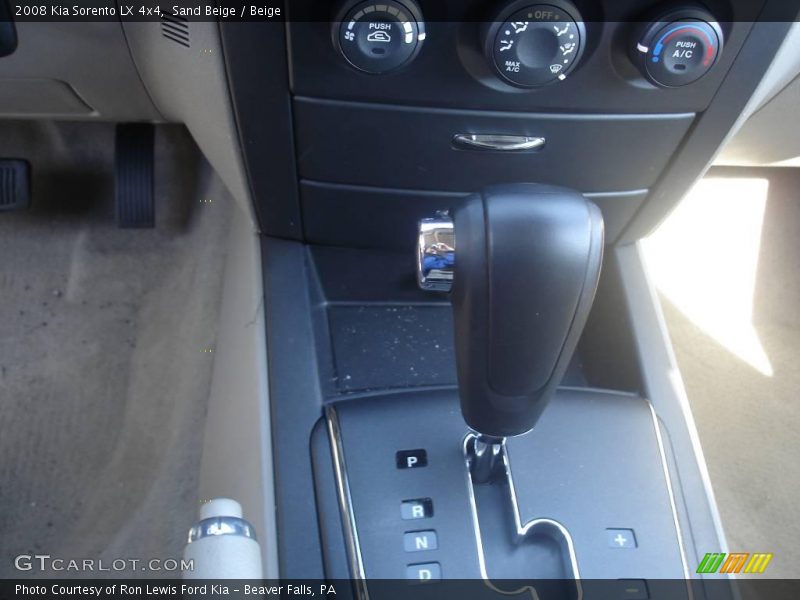 Sand Beige / Beige 2008 Kia Sorento LX 4x4